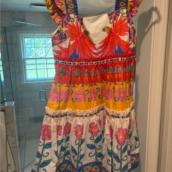 FARM Rio Multicolor Embroidered Mini Dress - Picture 2 of 2